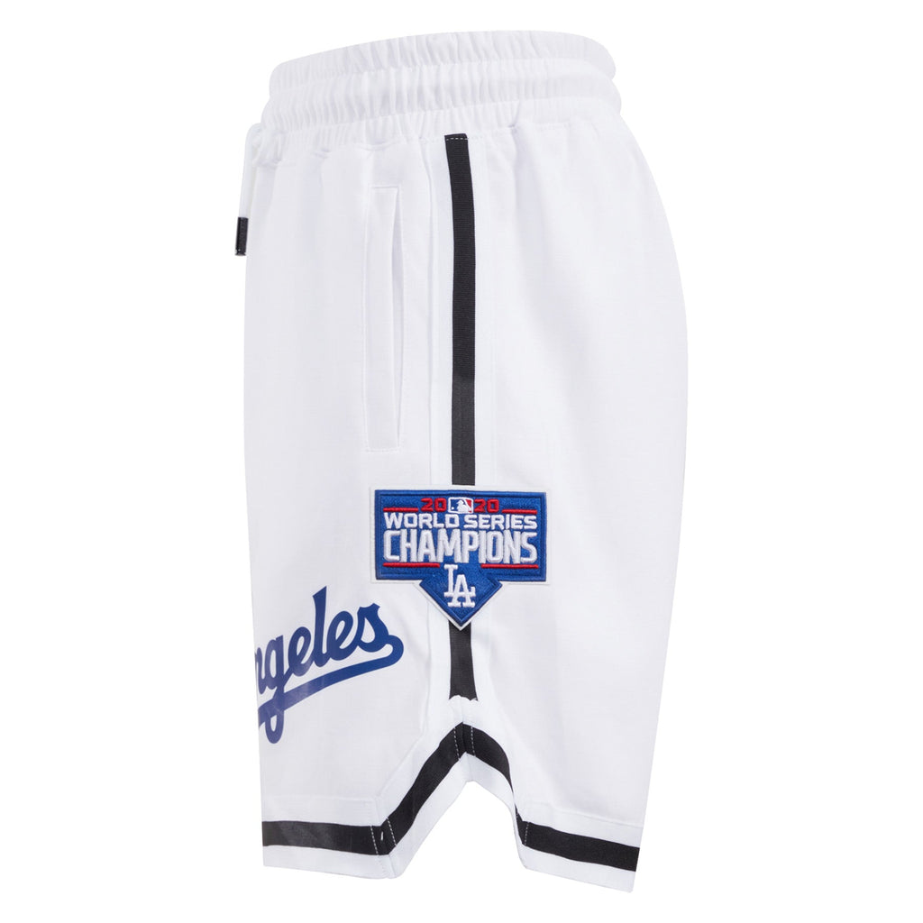 MLB LOS ANGELES DODGERS CLASSIC CHENILLE MEN'S SHORT (WHITE)