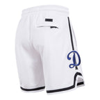 MLB LOS ANGELES DODGERS CLASSIC CHENILLE MEN'S SHORT (WHITE)