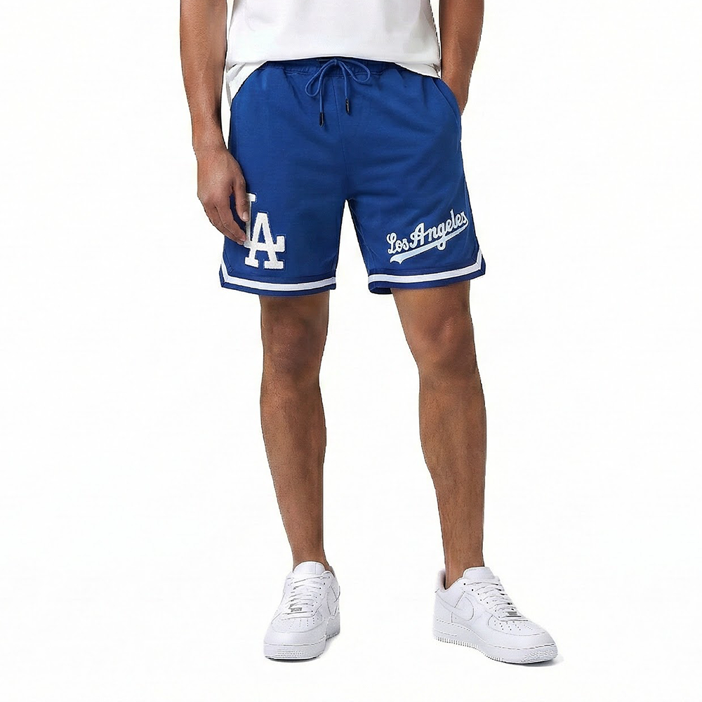 MLB LOS ANGELES DODGERS CLASSIC CHENILLE MEN'S PRO DK SHORT (DODGER BLUE)