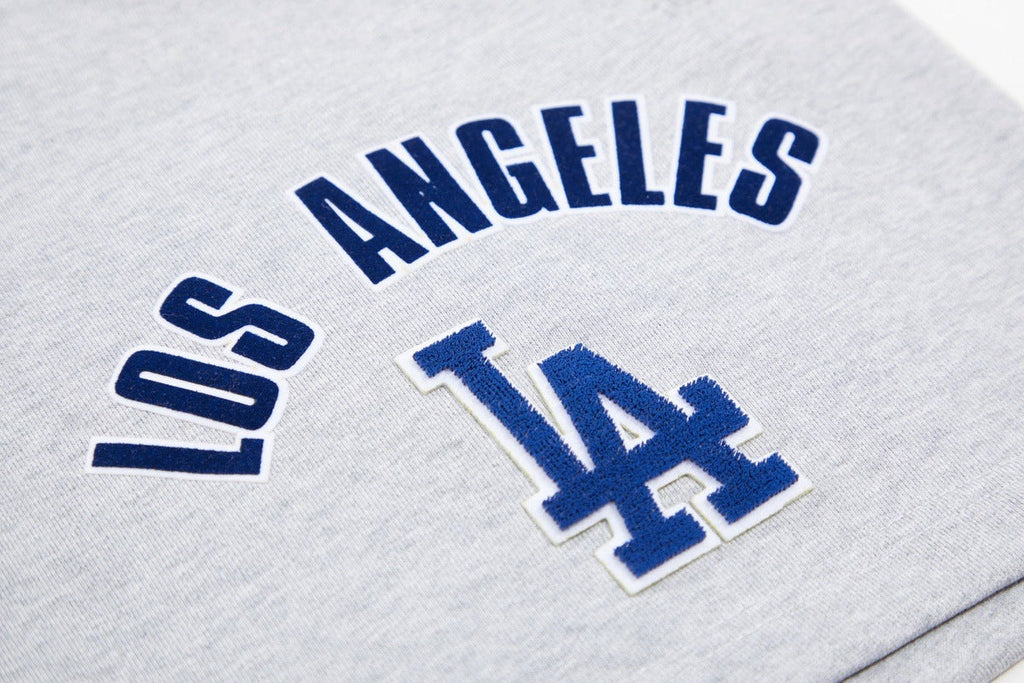 MLB LOS ANGELES DODGERS CLASSIC SHORT POUR HOMME (GRIS CHINÉ)