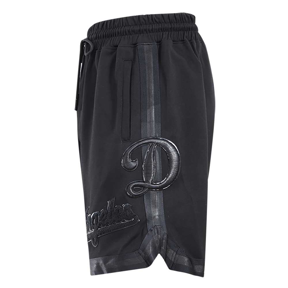 MLB LOS ANGELES DODGERS TRIPLE BLACK PRO TEAM MEN'S SHORT (BLACK)