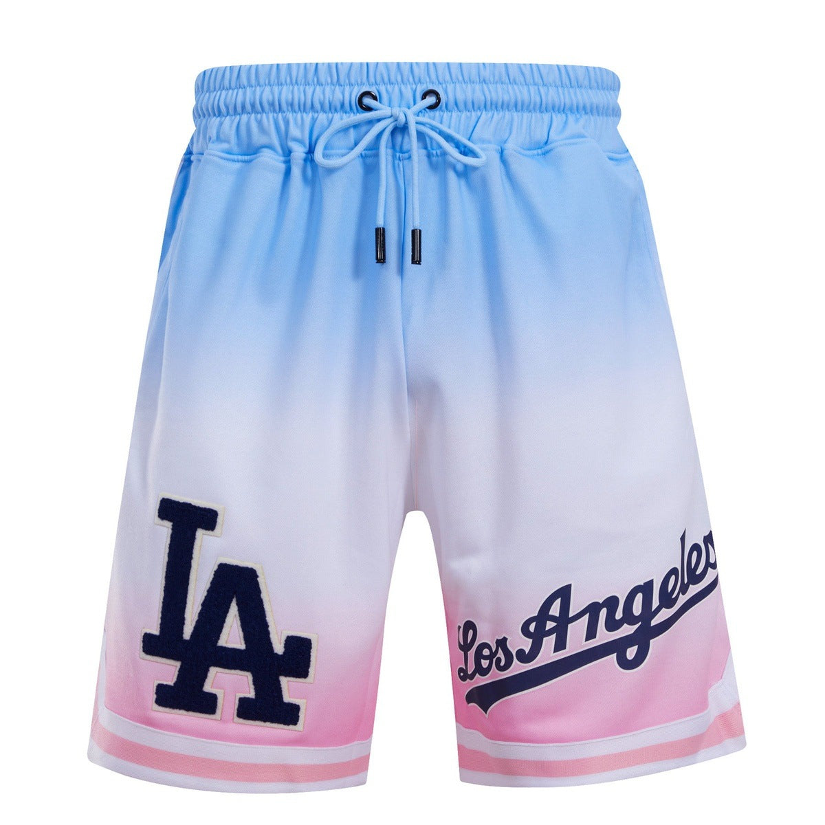 MLB LOS ANGELES DODGERS LOGO PRO TEAM MEN'S SHORT (BLUE/WHITE/PINK)