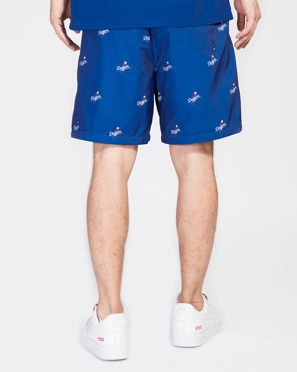 MLB LOS ANGELES DODGERS AOP MINI LOGO MEN'S WOVEN SHORT (1LD)