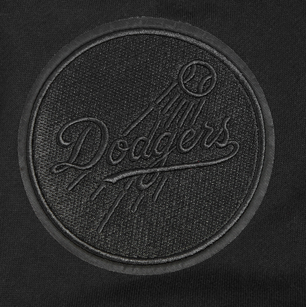 MLB LOS ANGELES DODGERS NEUTRAL SHORT EN MOLLETON POUR HOMME (NOIR)