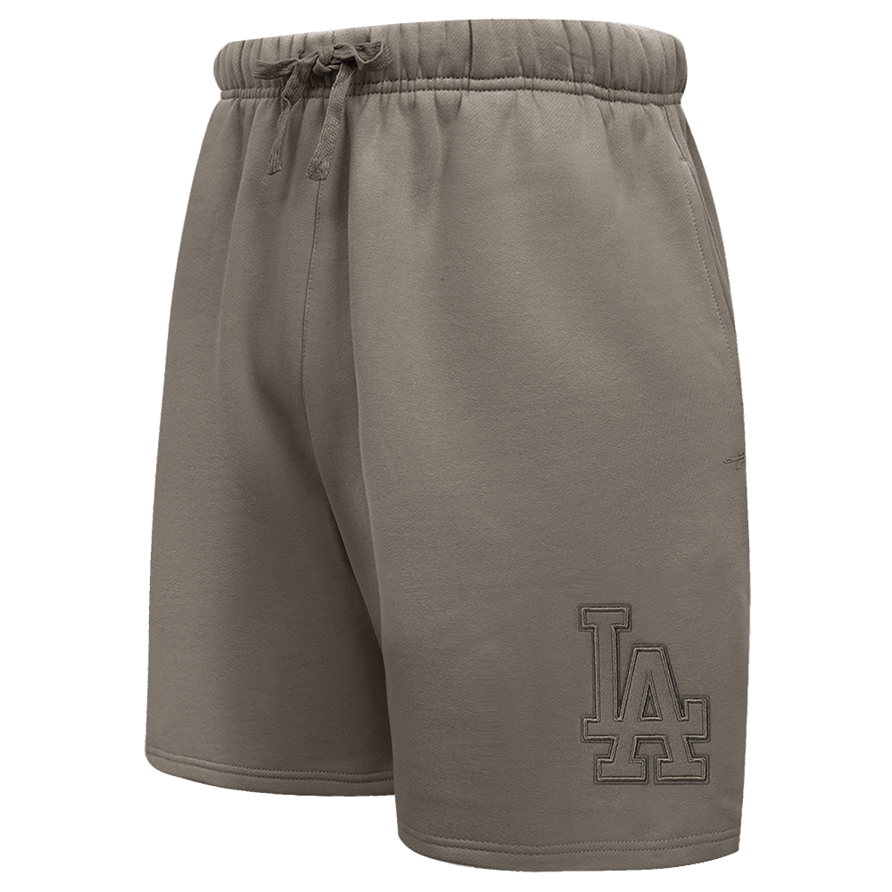 MLB LOS ANGELES DODGERS NEUTRAL MEN'S  FLC SHORT (DARK TAUPE)