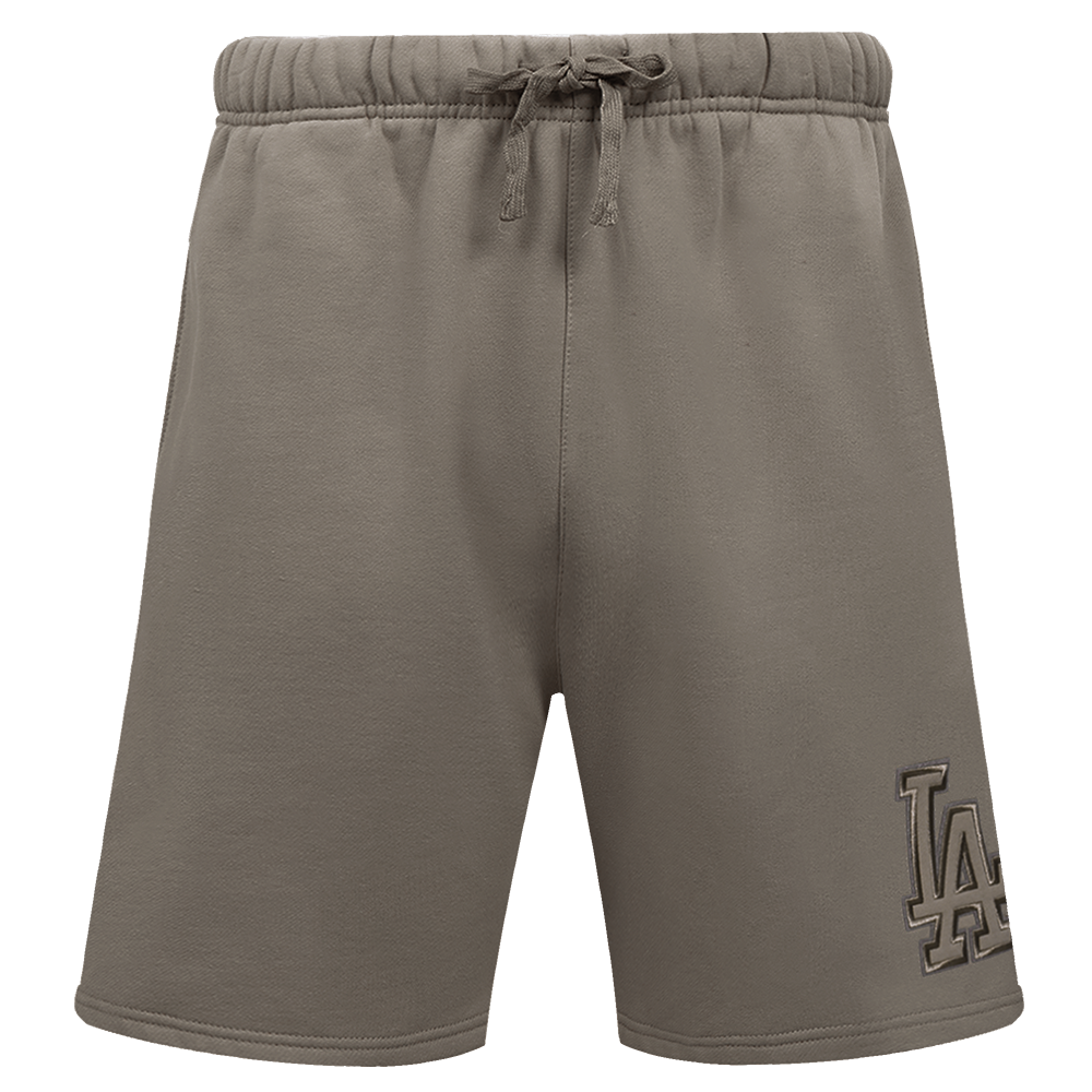 MLB LOS ANGELES DODGERS NEUTRAL MEN'S  FLC SHORT (DARK TAUPE)