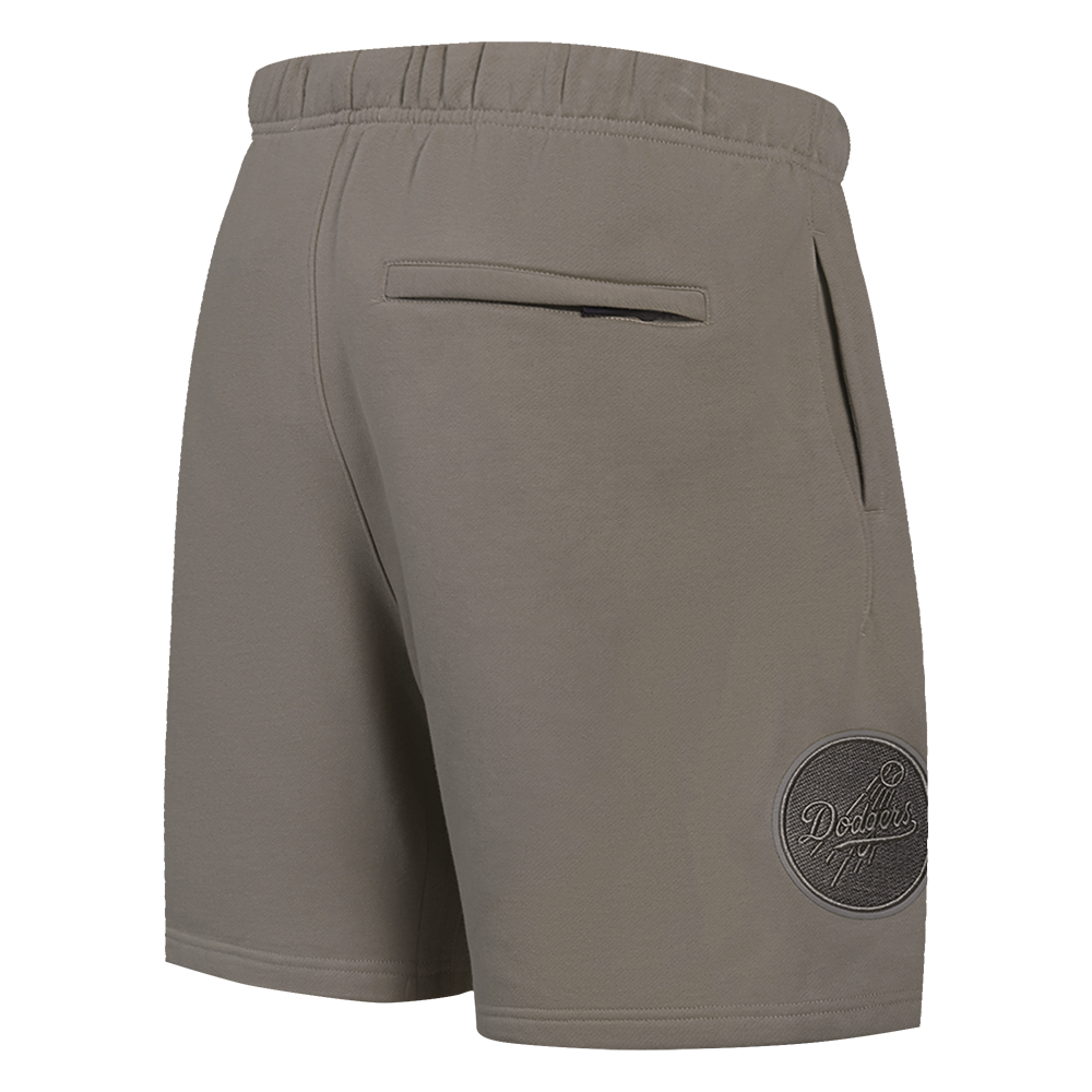 MLB LOS ANGELES DODGERS NEUTRAL MEN'S  FLC SHORT (DARK TAUPE)