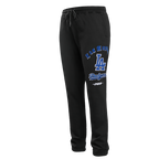 MLB LOS ANGELES DODGERS OLD ENGLISH MEN'S FLC SWEATPANT (BLACK)