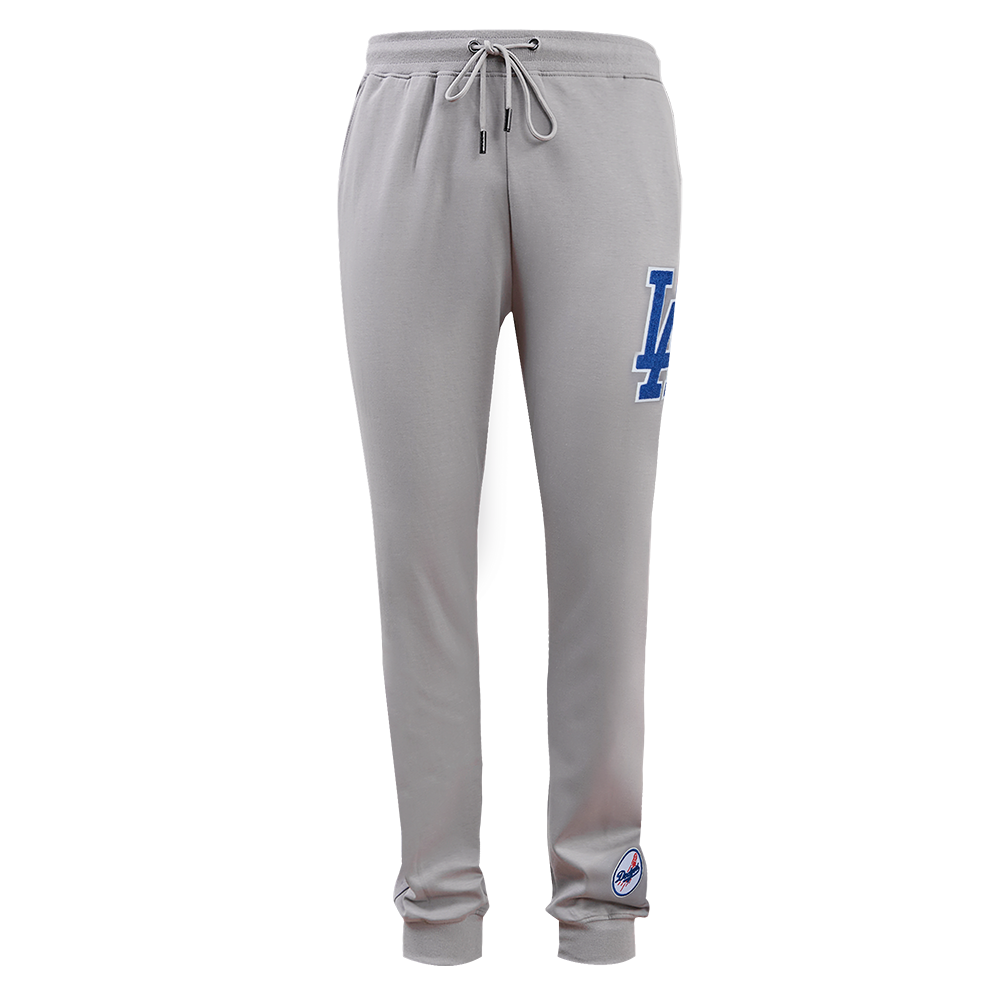 MLB LOS ANGELES DODGERS CLASSIC CHENILLE MEN'S JOGGER (GRAY)
