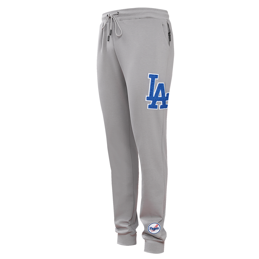 MLB LOS ANGELES DODGERS CLASSIC CHENILLE MEN'S JOGGER (GRAY)