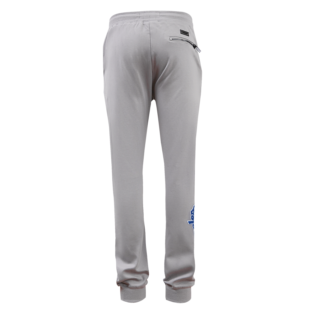 MLB LOS ANGELES DODGERS CLASSIC CHENILLE MEN'S JOGGER (GRAY)