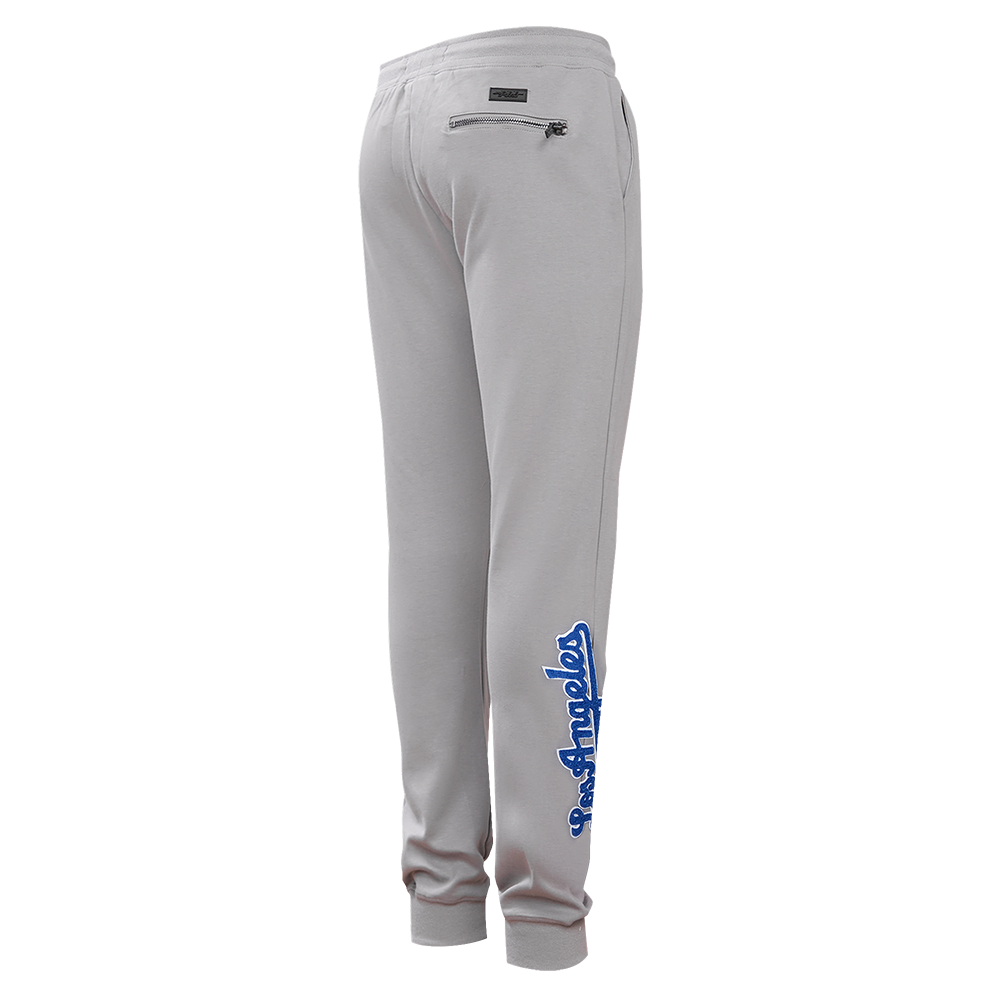 MLB LOS ANGELES DODGERS CLASSIC CHENILLE MEN'S JOGGER (GRAY)
