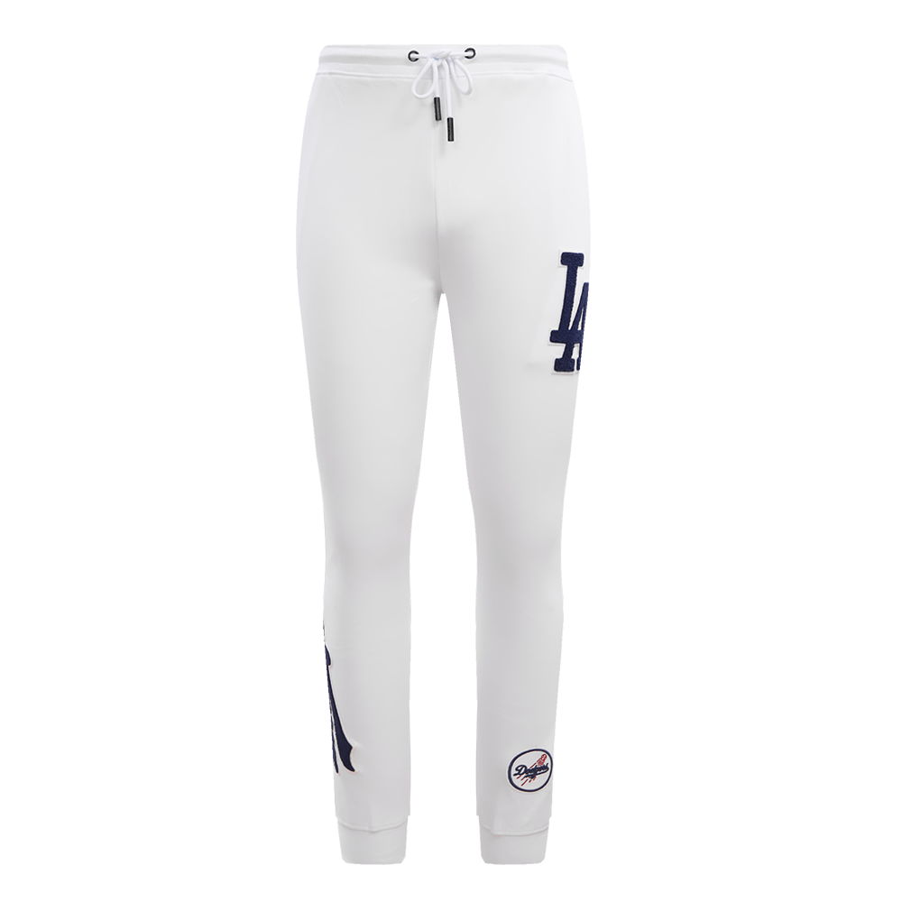 MLB LOS ANGELES DODGERS LOGO MEN'S JOGGER (WHITE)