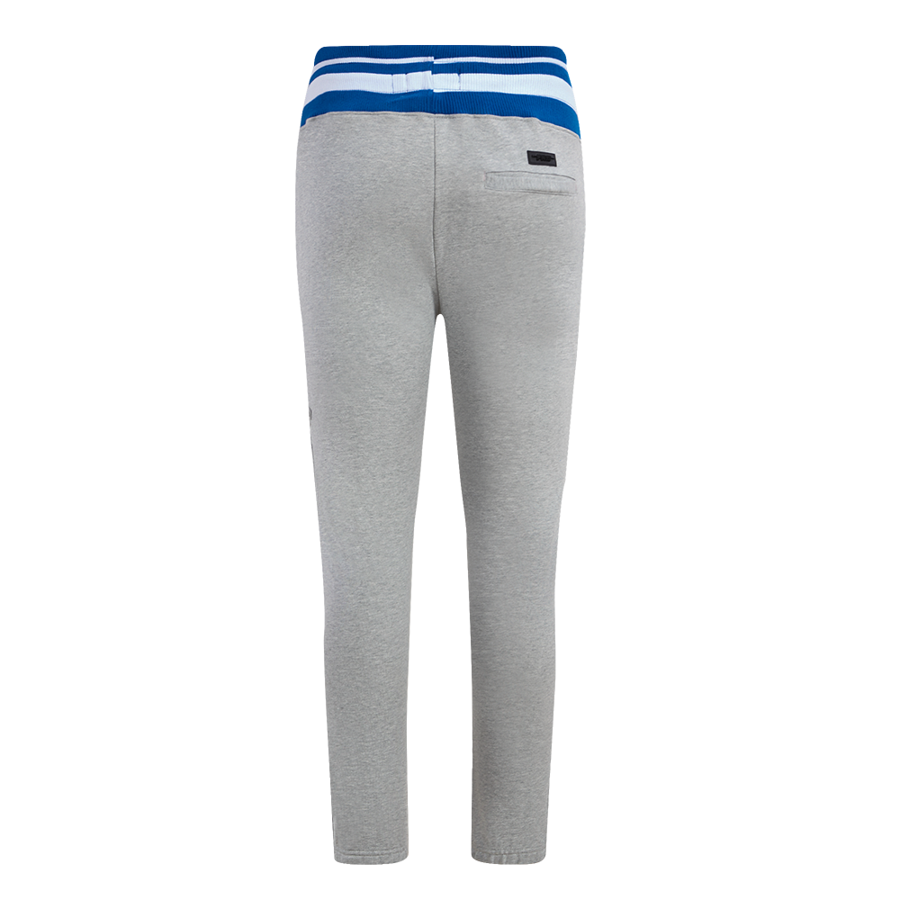 MLB LOS ANGELES DODGERS MASH UP MEN'S RIB FLC SWEATPANT (HEATHER GREY/DODGER BLUE)