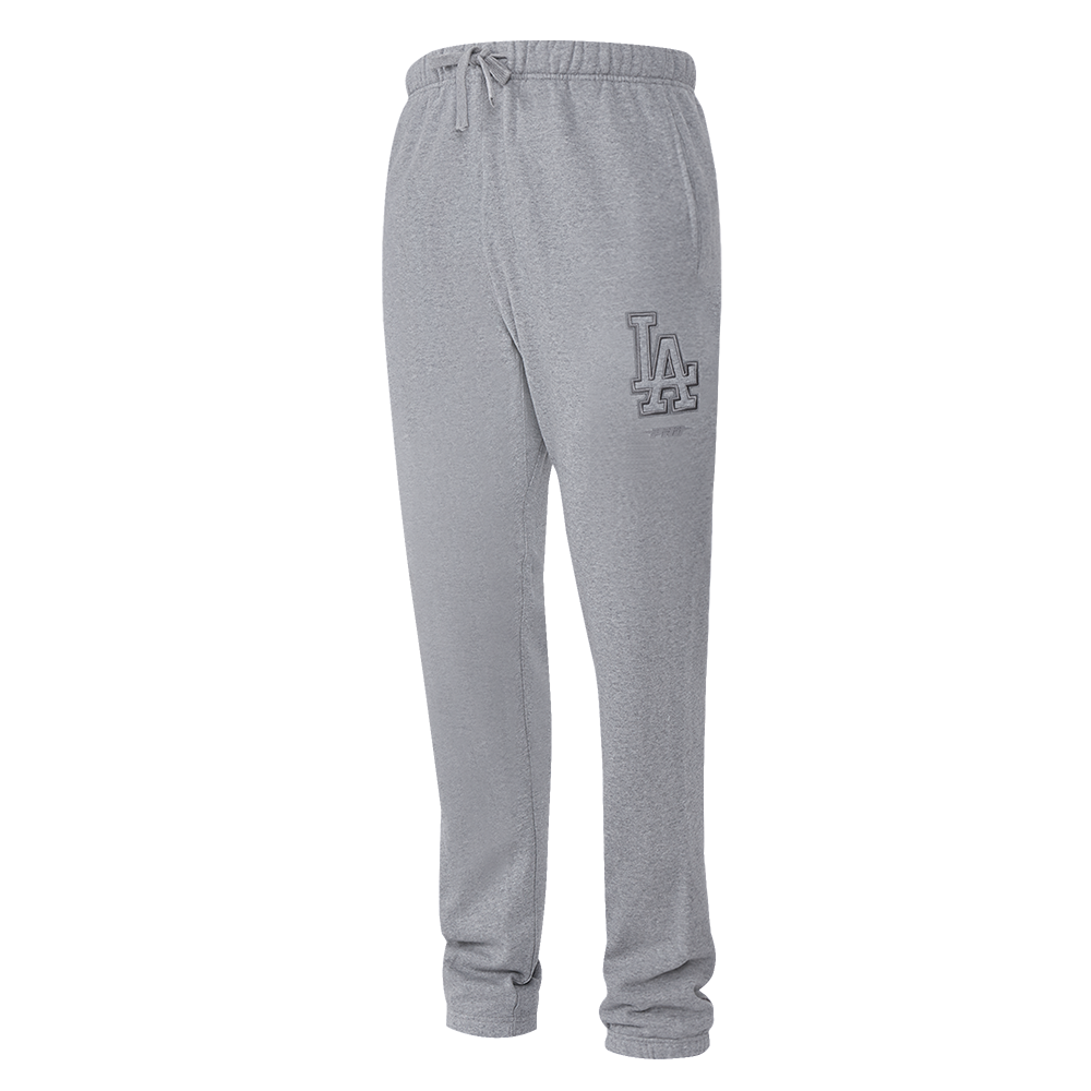 MLB LOS ANGELES DODGERS NEUTRAL PANTALON OUATÉ EN MOLLETON POUR HOMME (GRIS CHINÉ FONCÉ)