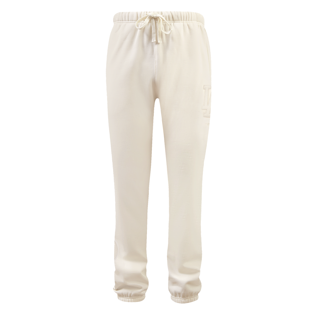 MLB LOS ANGELES DODGERS NEUTRAL MEN'S  FLC SWEATPANT (EGGSHELL)