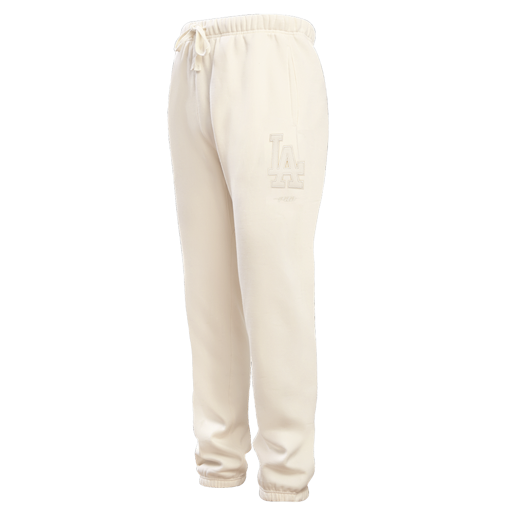 MLB LOS ANGELES DODGERS NEUTRAL MEN'S  FLC SWEATPANT (EGGSHELL)