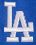 MLB LOS ANGELES DODGERS SCRIPT TAIL MEN'S RIB FLC PO HOODIE (DODGER BLUE)