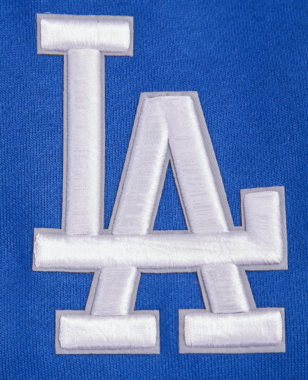 MLB LOS ANGELES DODGERS SCRIPT TAIL MEN'S RIB FLC PO HOODIE (DODGER BLUE)