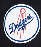 MLB LOS ANGELES DODGERS OLD ENGLISH MEN'S FLC PO HOODIE (BLACK)