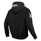 MLB LOS ANGELES DODGERS CLASSIC WIND SUIT CHANDAIL À CAPUCHON TISSÉ À GLISSIÈRE POUR HOMME (NOIR)