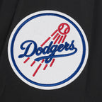 MLB LOS ANGELES DODGERS CLASSIC WIND SUIT CHANDAIL À CAPUCHON TISSÉ À GLISSIÈRE POUR HOMME (NOIR)