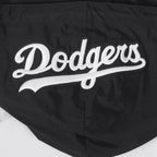 MLB LOS ANGELES DODGERS CLASSIC WIND SUIT CHANDAIL À CAPUCHON TISSÉ À GLISSIÈRE POUR HOMME (NOIR)