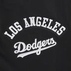 MLB LOS ANGELES DODGERS CLASSIC WIND SUIT CHANDAIL À CAPUCHON TISSÉ À GLISSIÈRE POUR HOMME (NOIR)