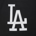 MLB LOS ANGELES DODGERS CLASSIC WIND SUIT CHANDAIL À CAPUCHON TISSÉ À GLISSIÈRE POUR HOMME (NOIR)