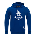MLB LOS ANGELES DODGERS SUGAR SKULL CHANDAIL À CAPUCHON EN MOLLETON POUR HOMME (BLEU DODGER)