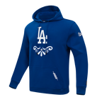 MLB LOS ANGELES DODGERS SUGAR SKULL CHANDAIL À CAPUCHON EN MOLLETON POUR HOMME (BLEU DODGER)