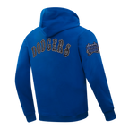 MLB LOS ANGELES DODGERS REBEL ATHLETICS MEN'S FLC PO HOODIE (DODGER BLUE)