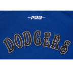 MLB LOS ANGELES DODGERS REBEL ATHLETICS MEN'S FLC PO HOODIE (DODGER BLUE)