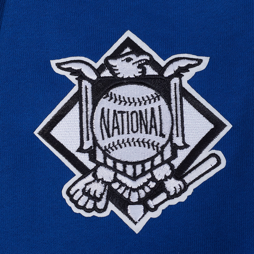 MLB LOS ANGELES DODGERS REBEL ATHLETICS MEN'S FLC PO HOODIE (DODGER BLUE)