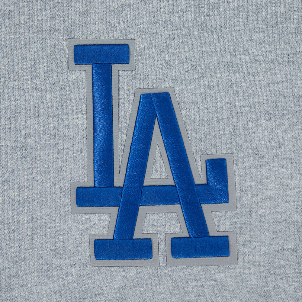 MLB LOS ANGELES DODGERS LIVING LARGE CHANDAIL À CAPUCHON POUR HOMME (GRIS CHINÉ FONCÉ)