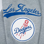 MLB LOS ANGELES DODGERS LIVING LARGE CHANDAIL À CAPUCHON POUR HOMME (GRIS CHINÉ FONCÉ)
