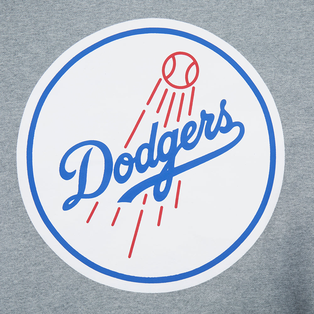 MLB LOS ANGELES DODGERS LIVING LARGE CHANDAIL À CAPUCHON POUR HOMME (GRIS CHINÉ FONCÉ)