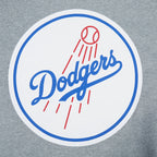 MLB LOS ANGELES DODGERS LIVING LARGE CHANDAIL À CAPUCHON POUR HOMME (GRIS CHINÉ FONCÉ)