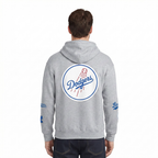 MLB LOS ANGELES DODGERS LIVING LARGE CHANDAIL À CAPUCHON POUR HOMME (GRIS CHINÉ FONCÉ)
