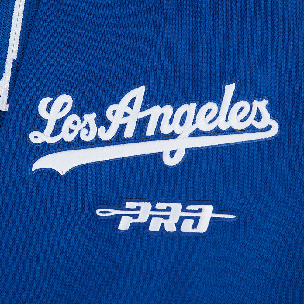 MLB LOS ANGELES DODGERS CITY ARCH CHANDAIL À COL ROND EN MOLLETON POUR HOMME (BLEU DODGER)