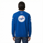 MLB LOS ANGELES DODGERS CITY ARCH CHANDAIL À COL ROND EN MOLLETON POUR HOMME (BLEU DODGER)