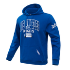 MLB LOS ANGELES DODGERS CITY ARCH CHANDAIL À CAPUCHON EN MOLLETON POUR HOMME (BLEU DODGER)