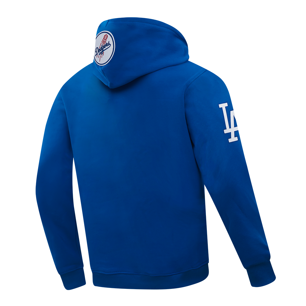 MLB LOS ANGELES DODGERS CITY ARCH CHANDAIL À CAPUCHON EN MOLLETON POUR HOMME (BLEU DODGER)