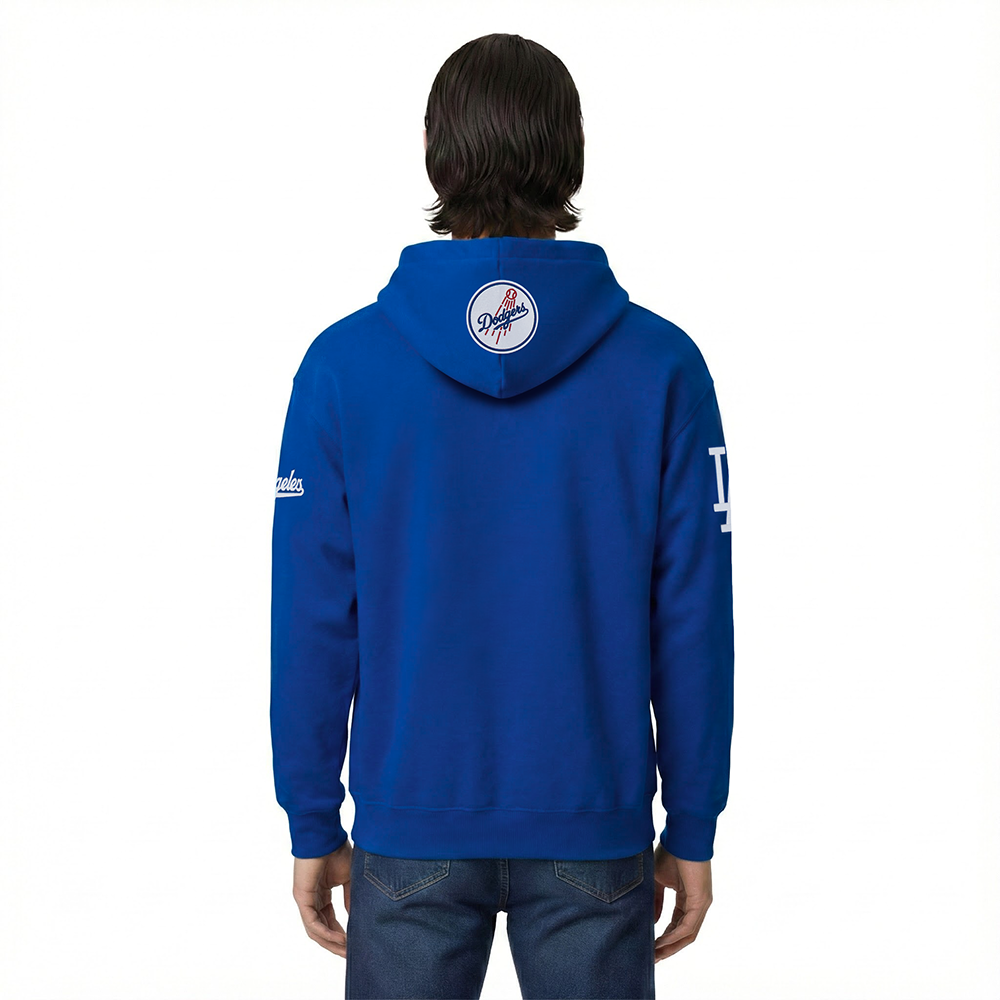 MLB LOS ANGELES DODGERS CITY ARCH MEN'S FLC PO HOODIE (DODGER BLUE)