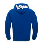 MLB LOS ANGELES DODGERS CLASSIC CHENILLE CHANDAIL À CAPUCHON POUR HOMME (BLEU DODGER)