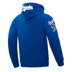 MLB LOS ANGELES DODGERS CLASSIC CHENILLE CHANDAIL À CAPUCHON POUR HOMME (BLEU DODGER)