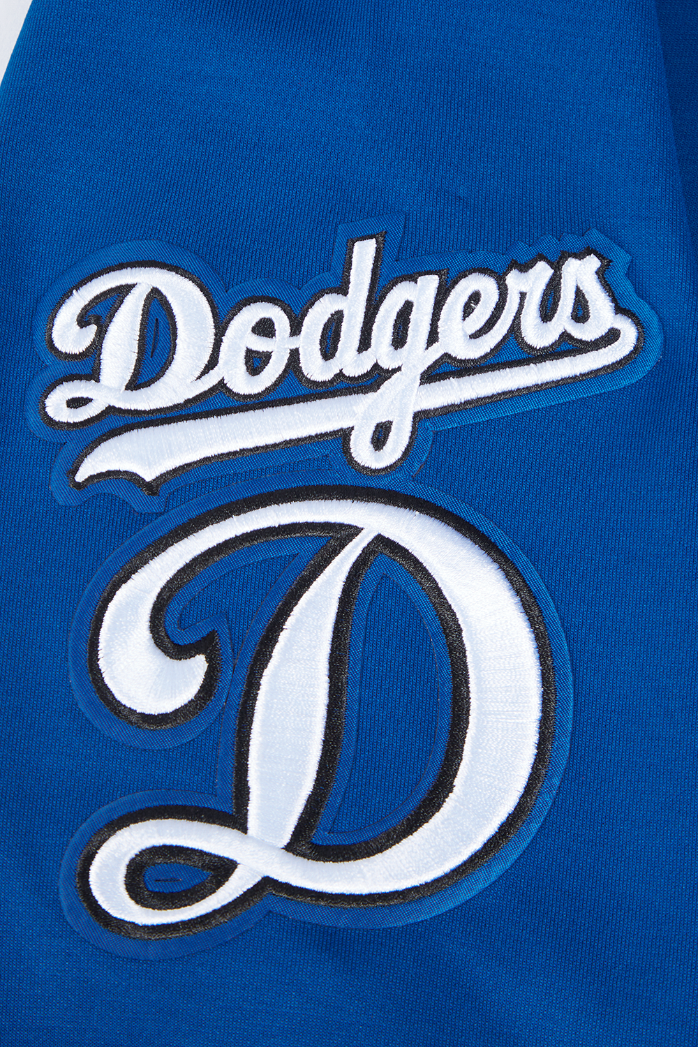MLB LOS ANGELES DODGERS CLASSIC CHENILLE CHANDAIL À CAPUCHON POUR HOMME (BLEU DODGER)