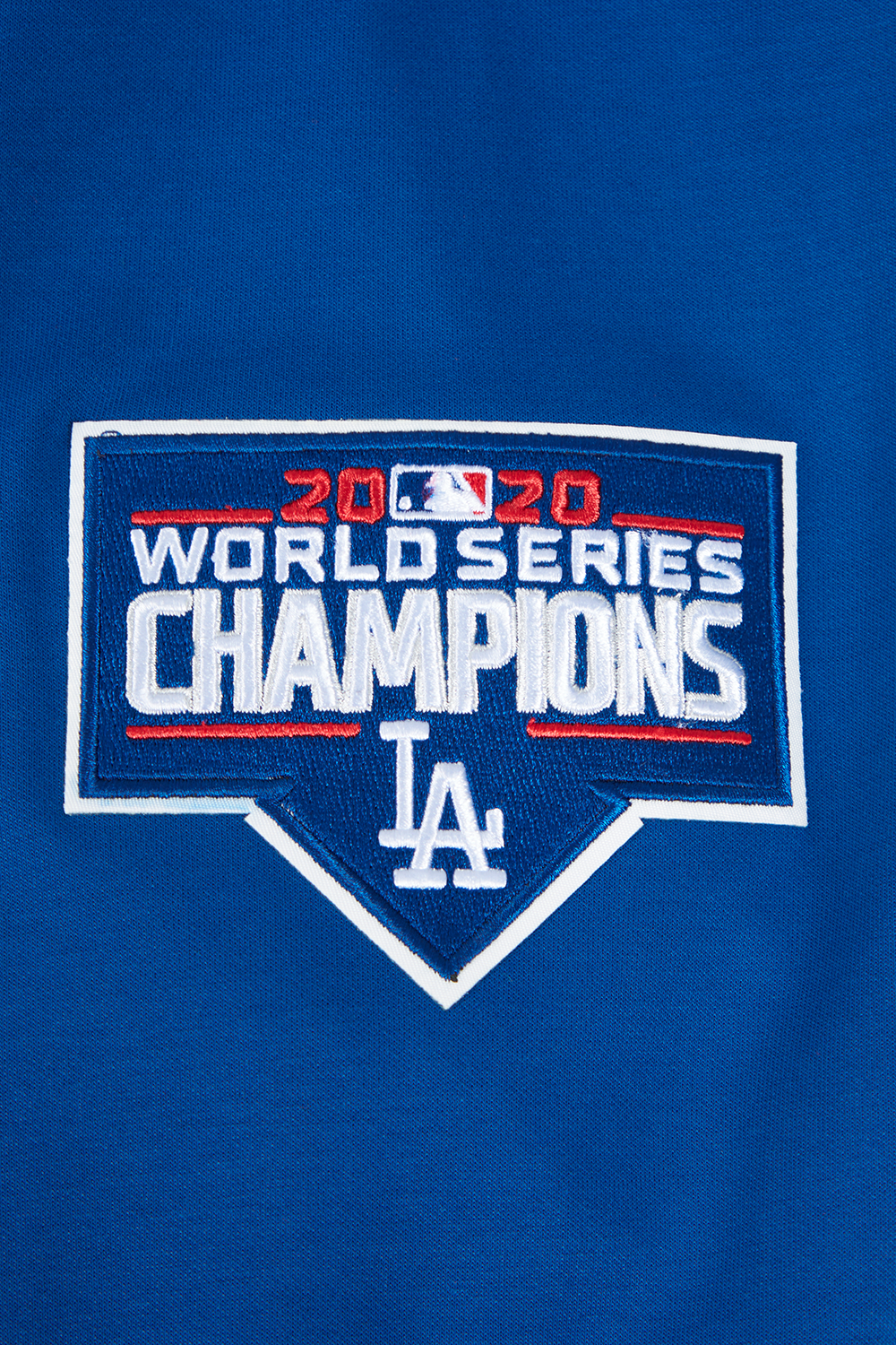 MLB LOS ANGELES DODGERS CLASSIC CHENILLE CHANDAIL À CAPUCHON POUR HOMME (BLEU DODGER)