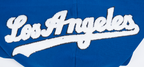 MLB LOS ANGELES DODGERS CLASSIC CHENILLE CHANDAIL À CAPUCHON POUR HOMME (BLEU DODGER)