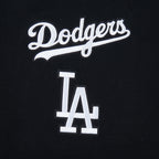 MLB LOS ANGELES DODGERS WINGSPAN CHANDAIL À COL ROND EN MOLLETON À ÉPAULES TOMBANTES V2 POUR HOMME (NOIR)